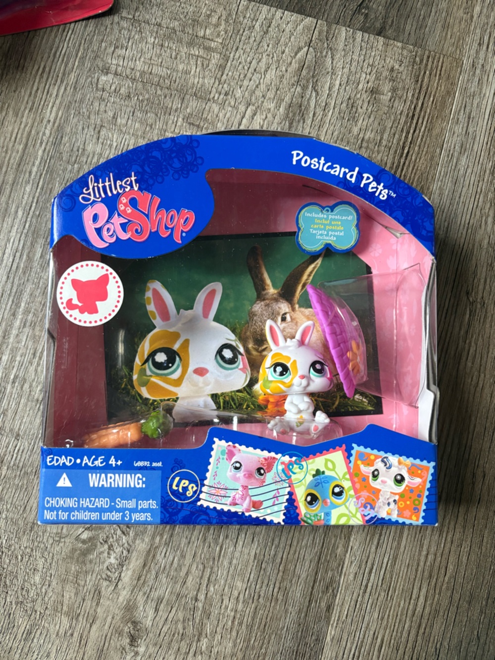 LPS Postcard BUNNY Rabbit NIB